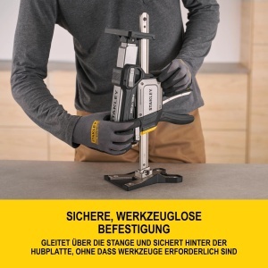 Unealta de ridicat Stanley TradeLift Plus, capacitate 150 kg, inaltime reglabila 295-685 mm - Img 6