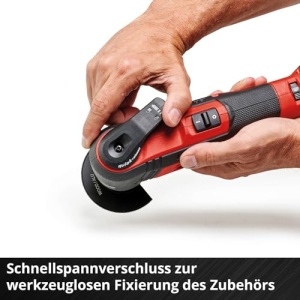 Unealta multifunctionala profesionala fara fir Einhell TP-MG 18 Li BL-Solo Power X-Change (18 V, 3 functii, suport magnetic pentru scule, inclusiv accesorii, fara baterie) - Img 11