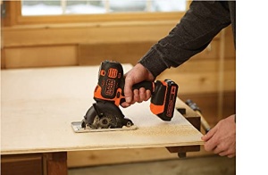 Unelte multifunctionale BlackDecker MT218KB, 18V, 2 acumulatori, cu LED - Img 9