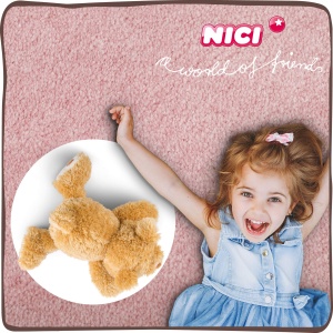Ursulet de Plus NICI 46514, 50 cm, Culoare Maro, Moale si Pufos - Img 6