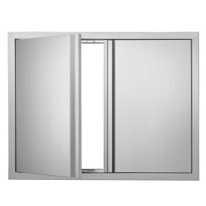 Usa de acces pentru exterior VEVOR BH-010, din otel inoxidabil, 787 x 609 mm