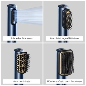 Uscator de par BaByliss Air Wand AS6553E, 3-in-1, 123 kmh, 380g - Img 8