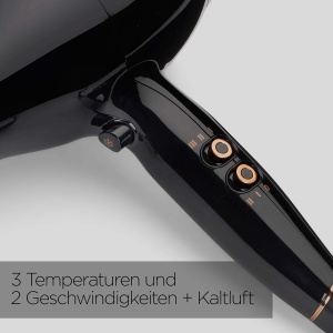 Uscator de par BaByliss Pro Power D5245E, 2300W, negru, tehnologie anti-frizz - Img 2