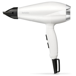 Uscator de par BaByliss Speed Pro 2000W, alb, cu tehnologie anti-frizz