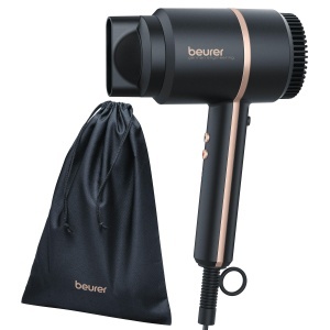 Uscator de par Beurer HC 35, 1600-2000 W, cu functie ionica, negru