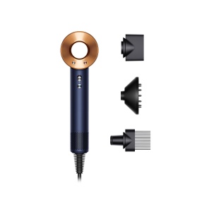 Uscator de par Dyson Supersonic Nural, noapte albastracupru, 3 atasamente