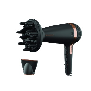 Uscator de par Grundig Naturashine HD 7081 2100W Ionic NegruRose Gold - Img 4
