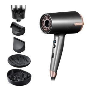 Uscator de par Remington D6078 E51, 2000W, 120 kmh, cu 4 accesorii