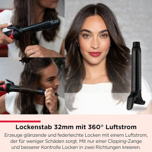Uscator de par si Multi-Styler Revlon RVDR5370, 5 in 1, 360 aer, 4 nivele temperatura - Img 4