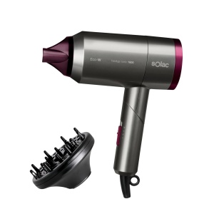 Uscator de par Solac Hair Go Ionic 2000W, pliabil, 2 viteze, 2 temperaturi