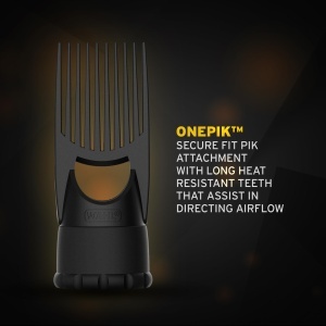 Uscator de par WAHL PowerPik 2 Negru 1500W Anti-Frizz pentru par afro - Img 6