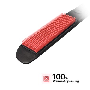 Valera, Swiss'X Frise 101.04, creponat si fier ondulat, dispozitiv ceramic profesional, varfuri termoizolante, buton de pornire/oprire, cablu de 3 m, 230degC, negru - Img 2