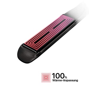 Valera, Swiss'X Thermofit, placa de indreptat parul profesional din ceramica, pentru par drept si cret, design subtire si compact, incalzire rapida, pornire/oprire 230degC, cablu 3m, 100-240V, fabricat in Elvetia - Img 2