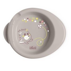 Vas pentru bebelusi Chicco Pappa Calda, cu rezervor pentru apa calda, 0 BPA, gri