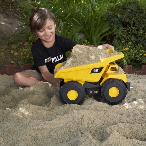 Vehicul de constructie Caterpillar CAT Tough Rigs 38 cm, GalbenNegru - Img 5