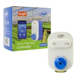 Ventil de apa inteligent PNI SV160, DN20, control WLAN, 5V DC - Img 4