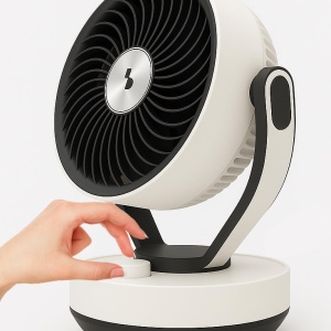 Ventilator de birou BEPER P206VEN261 cu Aroma-Diffusor, 50W, 2 viteze - Img 5