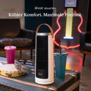 Ventilator de birou Levoit Windi Mini, 20 dB, 33 cm, alb - Img 2