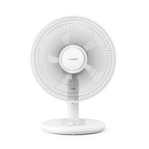 Ventilator de birou Philips CX103000, putere 2000 mh, silentios, alb