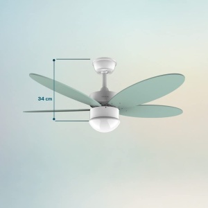 Ventilator de tavan Cecotec EnergySilence Aero 4260 Mint, 106 cm, 40 W - Img 3