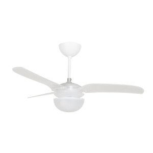 Ventilator de tavan Orbegozo CP 75120, 65 W, 3 palete, negru, cu iluminare
