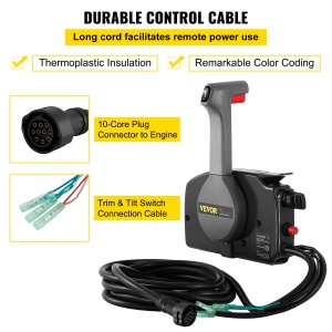 VEVOR Controler Barca Exterior 703-48207-22-00 10-Pin Compatibil Yamaha - Img 4