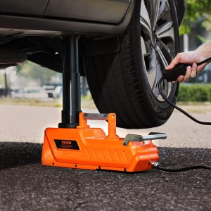 VEVOR Electric Jack 15T Cric foarfeca electric reglabil cu capacitate mare de incarcare, inlocuire 12V pentru schimbarea anvelopelor cu putere dubla si lumina LED, set de cric pentru camion SUV Sedan - Img 8