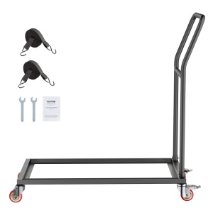 VEVOR Klappstuhlstander 136 kg Tragkraft Mattschwarz Transport Stivuitor - Img 9