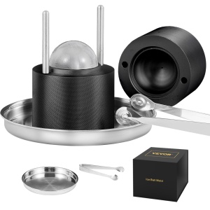 VEVOR Presa pentru Eiskugeln KH-B02-2 Aluminiu Negru Compacta