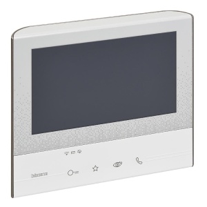 Video-Interfon BTICINO Classe 300 X13E cu Touchscreen de 7, Alb
