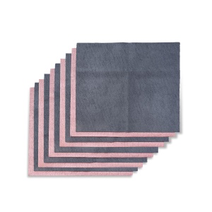Vileda Actifibre Soft Carpa universala din microfibra, Carpa de curatare 100% din microfibra pentru rezultate fara dungi, absorbtie ridicata, ideala pentru toate suprafetele netede, roz si gri, 10 bucati - Img 2