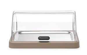 Vitrina Buffet HENDI UNIQ, ABS, Tablett 400x300mm, Bej