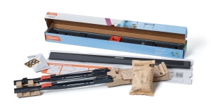 Vogel's TVM 3607 - Suport de perete TV fix pentru televizoare de 40-100 inch, Fixare securizata cu ClickLoc, Ultra-plat, Incarcabil pana la 75 kg, certificat TUV, VESA 100x100 pana la 600x400 - Img 7