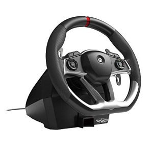 Volan Gaming HORI Force Feedback Racing Wheel DLX cu Pedale Metalice Compatibil Xbox Series XS - Img 3