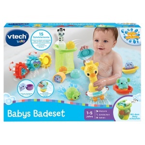VTech Baby Babys Badeset 6 Piese Jucarie Baie Copii 1-5 Ani - Img 9