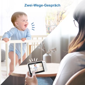 VTech VM924 Baby Monitor Video Display 5 inch Camera Pan-Tilt-Zoom Autonomie 31 ore - Img 8