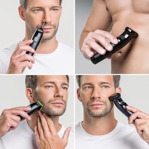 Wahl Color Trim Advanced Multigroomer, piepteni de ghidare inovatori cu coduri de culori, 240 de minute de functionare, incarcator USB, ideal pentru sala si calatorii, lame cu precizie - Img 6