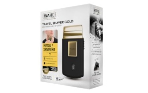 Wahl Travel Shaver Gold Edition - Aparat de ras electric fara fir si reincarcabil pentru barbati, ideal pentru calatorii, taierea parului si a barbii, compact si portabil - Img 7