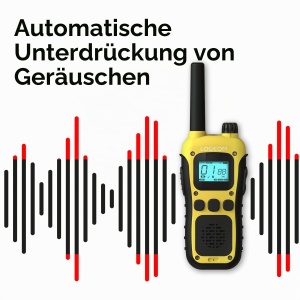 Walkie-Talkie Logicom Adventure 2 bucati, IP54, 10 km, 20 ore autonomie - Img 2