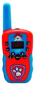 Walkie Talkie Pro Set Paw Patrol, raza 3 km, necesita 2x 9V baterii - Img 3