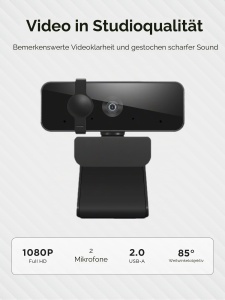 Webcam Lenovo 310 FHD Negru - Img 2