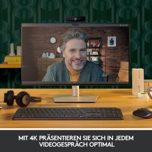 Webcam Logitech BRIO Ultra-HD 4K, 30 FPS, Infrarosu, 5x Zoom - Img 2