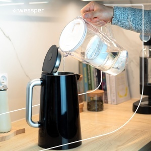Wessper D1 SOLID FutureFlow Cana filtrare apa 28L BPA Free LED indicator Alb - Img 6