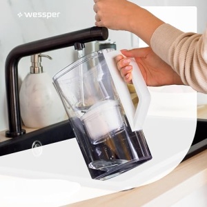 Wessper D3 Slim Aquamax Cana Filtrare Apa 27L Set cu 6 Cartuse Alb - Img 10