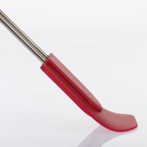 Westmark 2 Racleta de gatit si aluat cu cap din silicon, lungime: 22,5 cm/28,5 cm, silicon/otel inoxidabil, silicon, rosu/argintiu, 154622E7 - Img 4