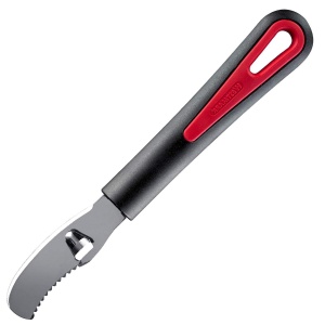Westmark 29342270 Orange Peeler Gallant cu incrustatii colorate, plastic, rosu/negru, 19 x 2,7 x 2 cm