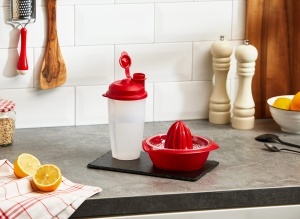 Westmark Fitness Set 2 Piese Mixery Limetta RosuTransparent BPA-Free - Img 2