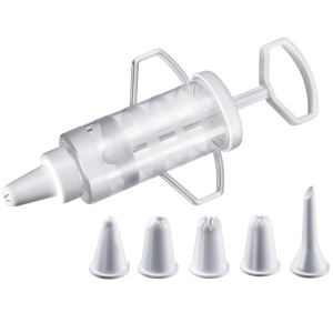 Westmark Garnierspritze 30772270 100 ml TransparentAlb 5 Duze