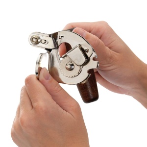 Westmark Profidosenoffner Titan 12242260 Otel si Lemn Compact - Img 4