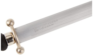 Wetzstahl ZWILLING 30 cm, Verchromat, Maner din Plastic, Negru - Img 3